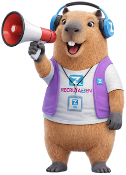 Zen com megafone - fale com a Recrutazen